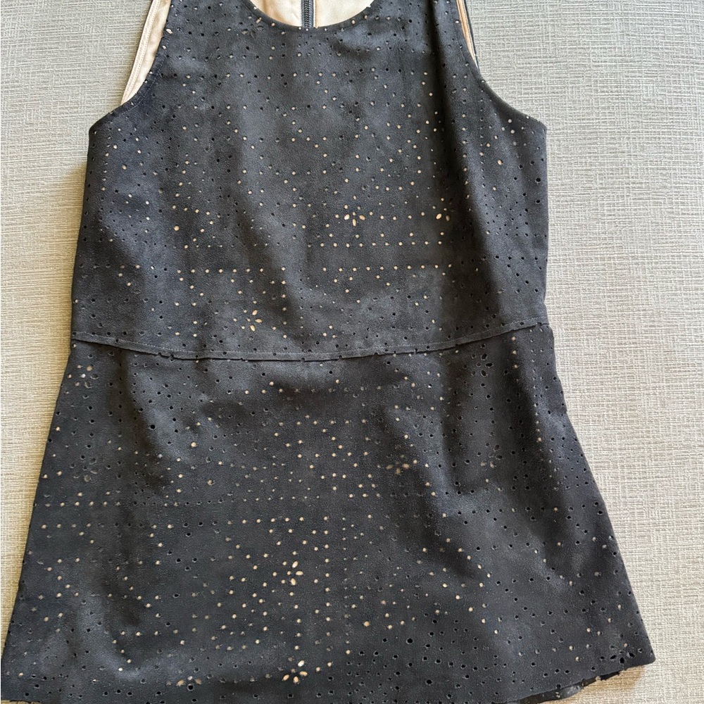 BCBGMaxAzria Black Eyelet Dress